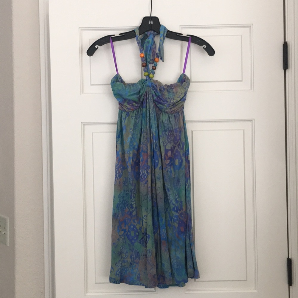 Halter Tie Dye Dress